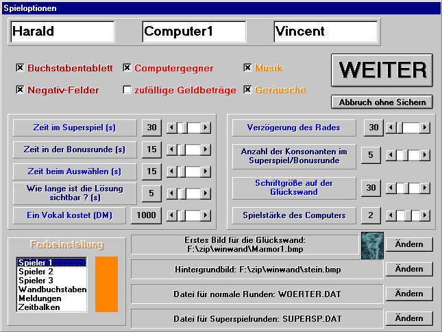 Bild von Glückswand